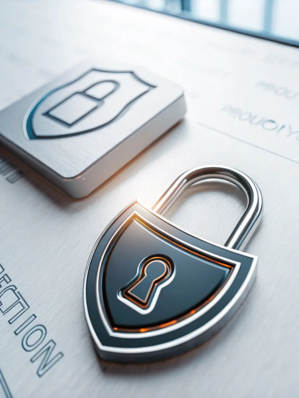 An icon representing secure data transfer and encrypted communication, emphasizing the secure follow-up capabilities of ValetVoice™.